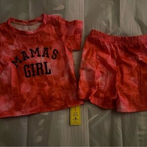 Mama's Girl Tie-Dye Kids Pajamas